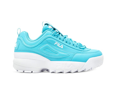 Zapatilla Fila Disruptor II Premium Mujer Celeste