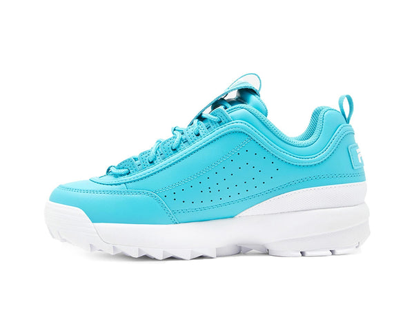 Zapatilla Fila Disruptor II Premium Mujer Celeste