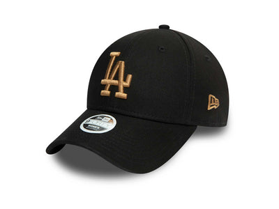 Jockey New Era Mlb 940 Los Angeles Dodgers Mujer Negro