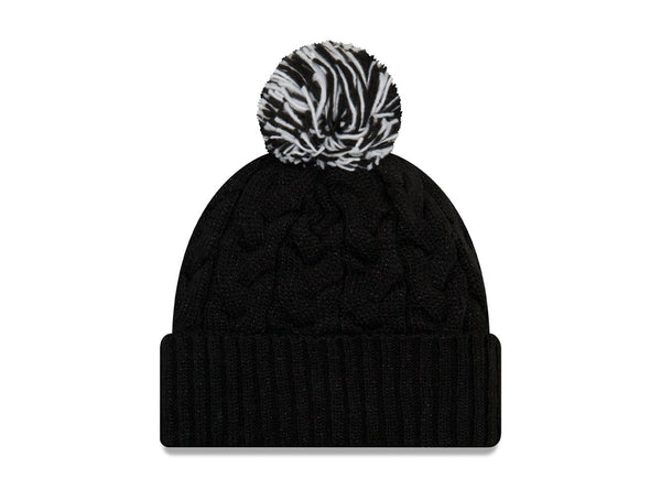 Beanie New Era Oakland Raiders Mujer Negro