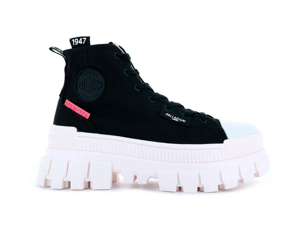 Zapatilla Palladium Revolt Hi Tx Mujer Negro