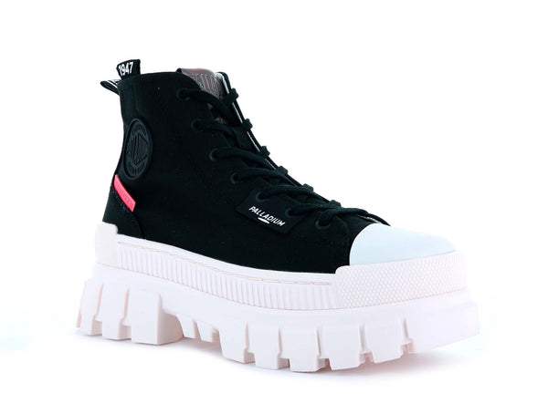 Zapatilla Palladium Revolt Hi Tx Mujer Negro