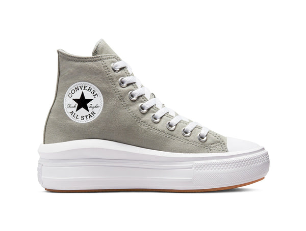 Zapatilla Converse Chuck Taylor Move Hi Renew Mujer GRIS