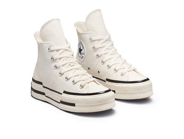 Zapatilla Converse Chuck 70 Plus Hi Unisex Blanco