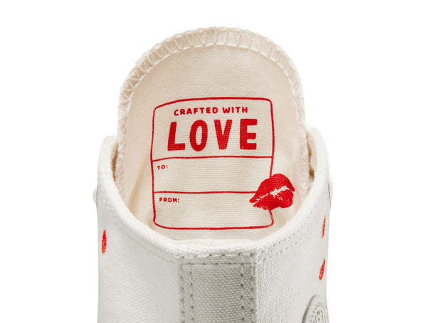 Zapatilla Converse Chuck Taylor Plataforma Hi Love Mujer Blanco