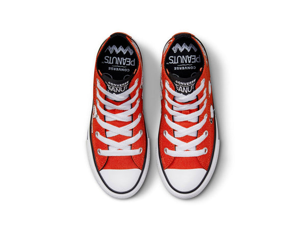 Zapatilla Converse Chuck Taylor Hi Peanuts Junior Rojo