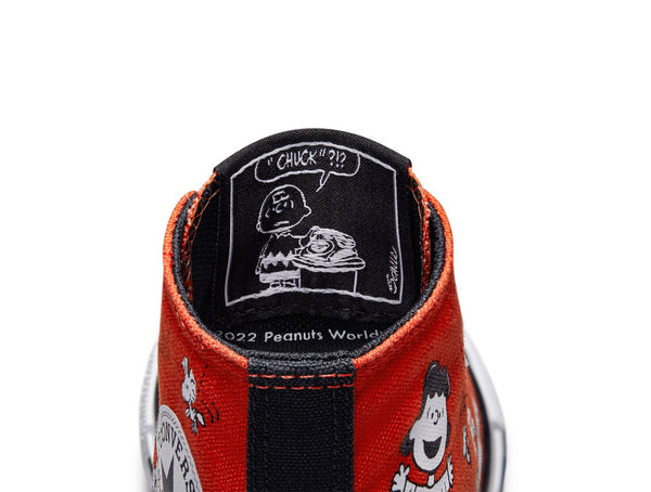 Zapatilla Converse Chuck Taylor Hi Peanuts Junior Rojo