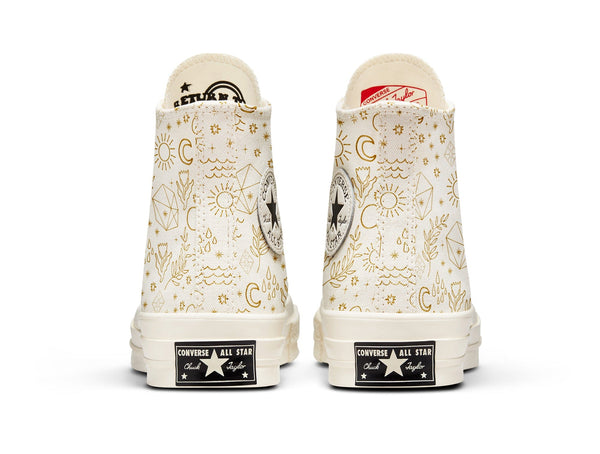 Zapatilla Converse Chuck 70 Festival Mujer Blanco