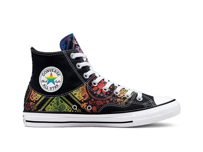 Zapatilla Converse Chuck Taylor Hi Pride Unisex Negro