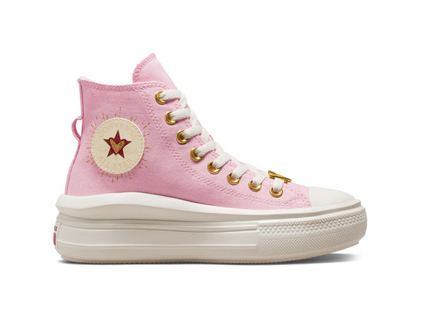 Zapatilla Converse Chuck Taylor Move Mujer Rosado