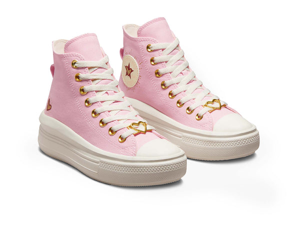 Zapatilla Converse Chuck Taylor Move Mujer Rosado