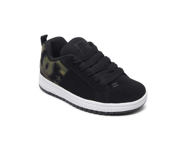 Zapatilla DC Court Graffik Cadete Negro