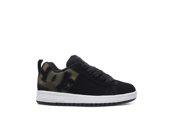 Zapatilla DC Court Graffik Cadete Negro