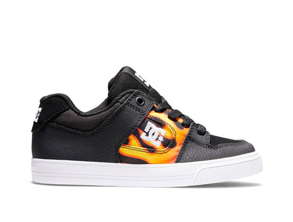 Zapatilla DC Pure Flame Junior Negro