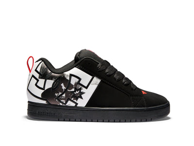 Zapatilla DC Court Graffik Andy Warhol Hombre Negro