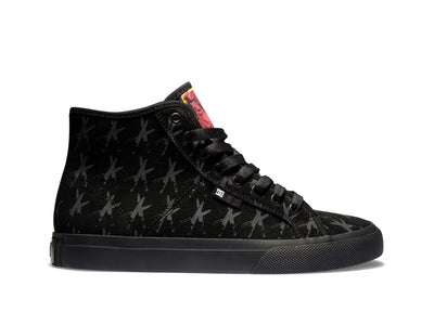 Zapatilla DC Manual Hi Andy Warhol Hombre Negro