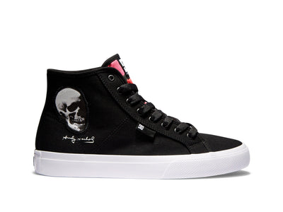 Zapatilla DC Manual Hi Andy Warhol Hombre Negro