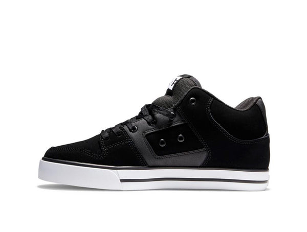 Zapatilla DC Pure Mid Hombre Negro