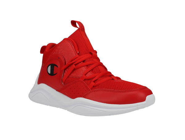 Zapatilla Champion Recruit Hi Hombre Rojo