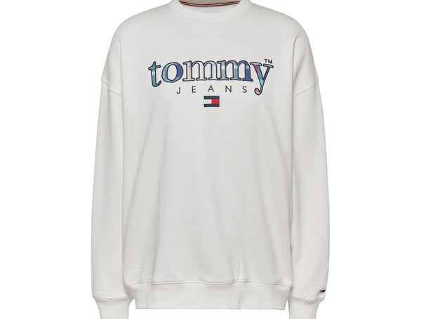 Poleron Ml Tommy Tartan 1 Applique Mujer Blanco