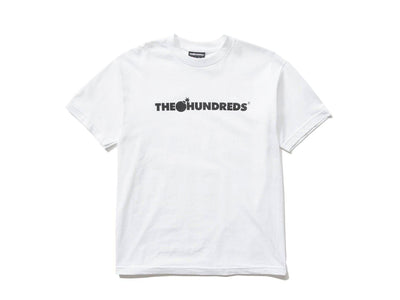 Polera The Hundreds Forever Bar Logo Hombre Blanco