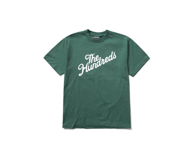 Polera The Hundreds Forever Slant Logo Hombre Verde