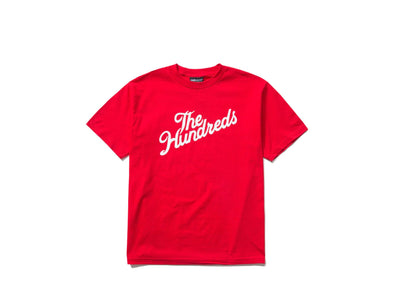 Polera The Hundreds Forever Slant Logo Hombre Rojo