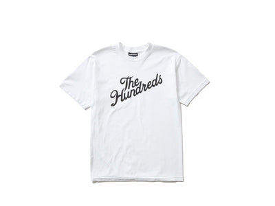 Polera The Hundreds Forever Slant Logo Hombre Blanco