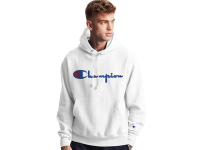 Poleron Champion Reverse Weave Hombre Blanco