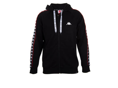 Poleron Kappa Zip Hombre Negro