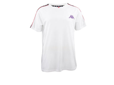 Polera Kappa Mc Hombre Blanco