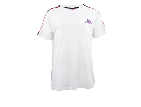 Polera Kappa Mc Hombre Blanco