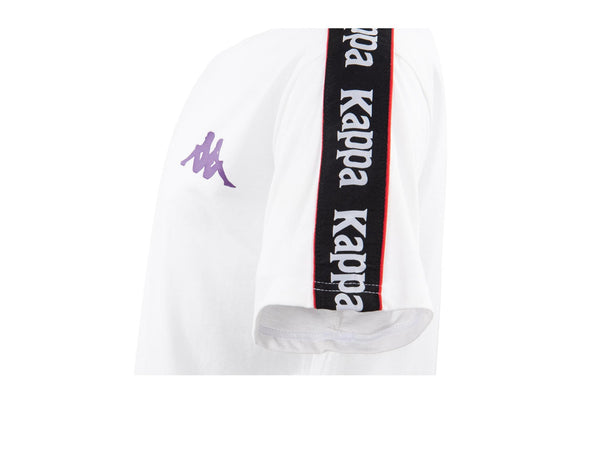 Polera Kappa Mc Hombre Blanco