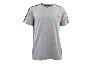 Polera Kappa Mc Hombre Gris