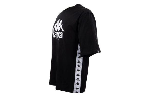 Polera Kappa Mc Hombre Negro