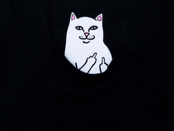 Polera Ripnid Lord Nermal Hombre Negro