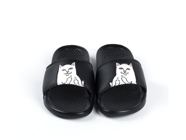 Sandalia Ripndip Lord Nermal Slides Hombre Negro