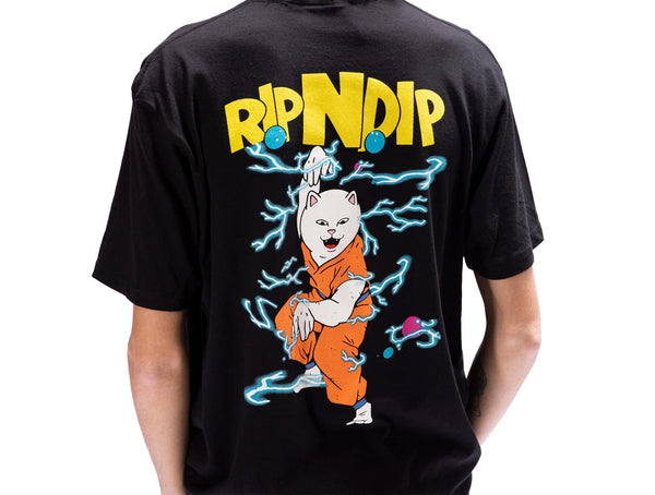 Polera Ripndip Super Sanerm Hombre Negro