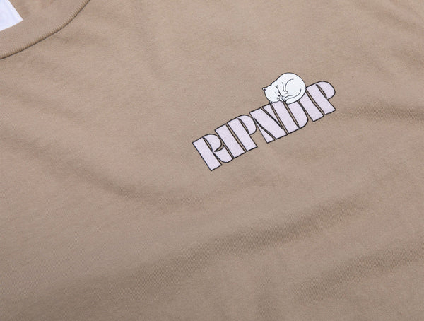 Polera Ripndip Tastes Like Nerm Hombre Beige