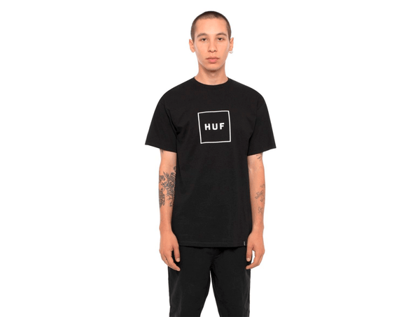 Polera Huf Essentials Box Hombre Negro