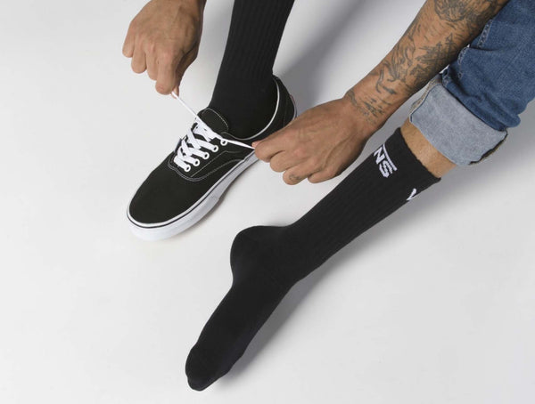 Calcetines Vans Classic Crew Unisex Negro