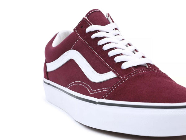 Zapatilla Vans Old Skool Mujer Burdeo