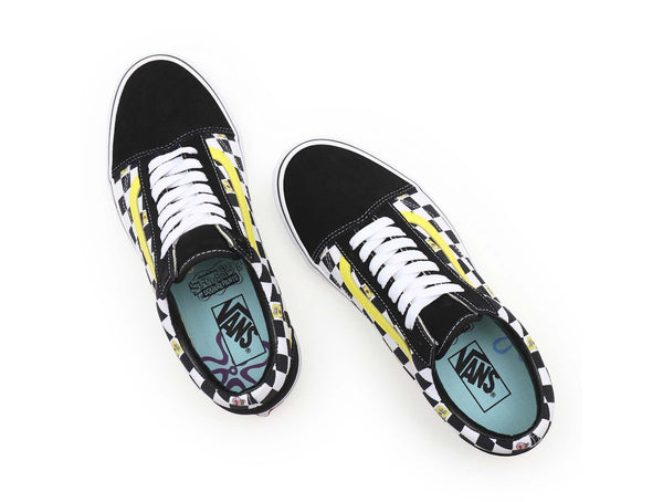 Zapatilla Vans Old Skool (Spongebob) Off The Wall Unisex Negro