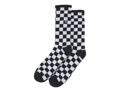 Calcetines Vans Checkerboard Crew Hombre Negro