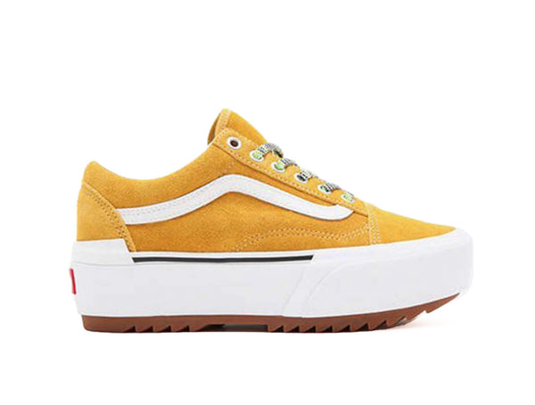 Zapatilla Vans Old Skool Stacked Mujer Amarillo