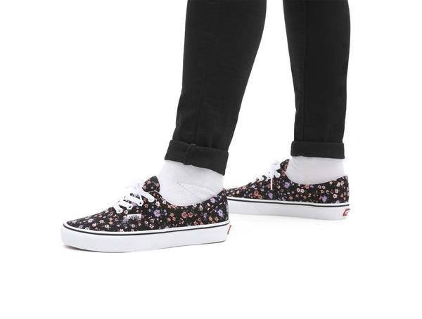 Zapatilla Vans Era (Floral) Mujer Negro