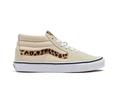 Zapatilla VaNS Sk8-Mid Mujer Beige