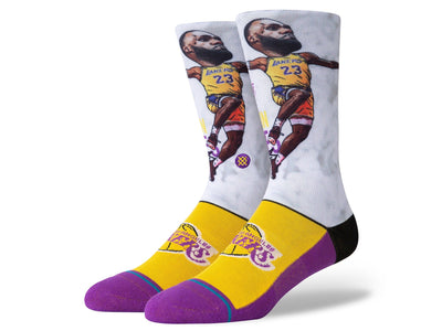 Calcetin Stance Lbj Big Head Unisex Multicolor