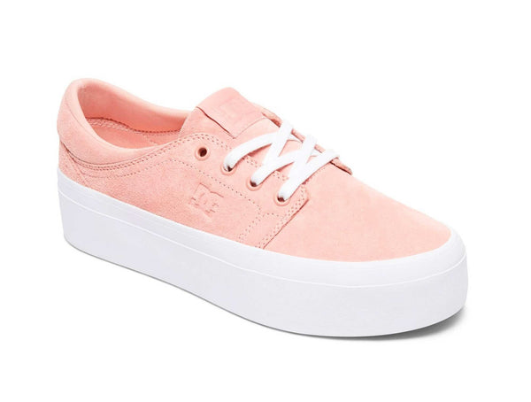 Zapatilla Dc Trase Plataforma Mujer Rosado