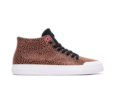 Zapatilla Dc Evan Hi Print Mujer Cafe